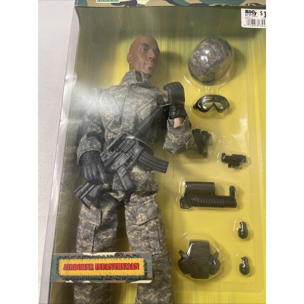Power Team Elite World Peacekeepers 12" Airborne Infantryman AA Figure New - Picture 2 of 15